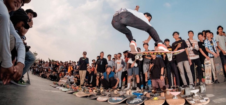 Keseruan Skaters Jakarta Rayakan “Go Skateboarding Day 2019”